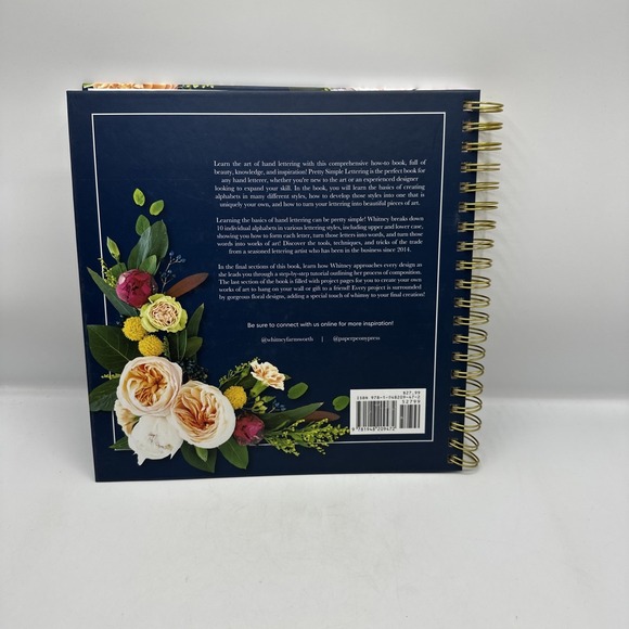 Pretty Simple Lettering: Modern Calligraphy & Hand Lettering For Beginners HC - Picture 4 of 16